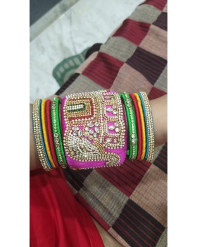Bangle Set - Blue and Yellow Bangle Set - Blue and Yellow